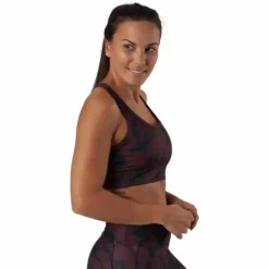 Printed Piping Sportsbra Black Miniature Myth