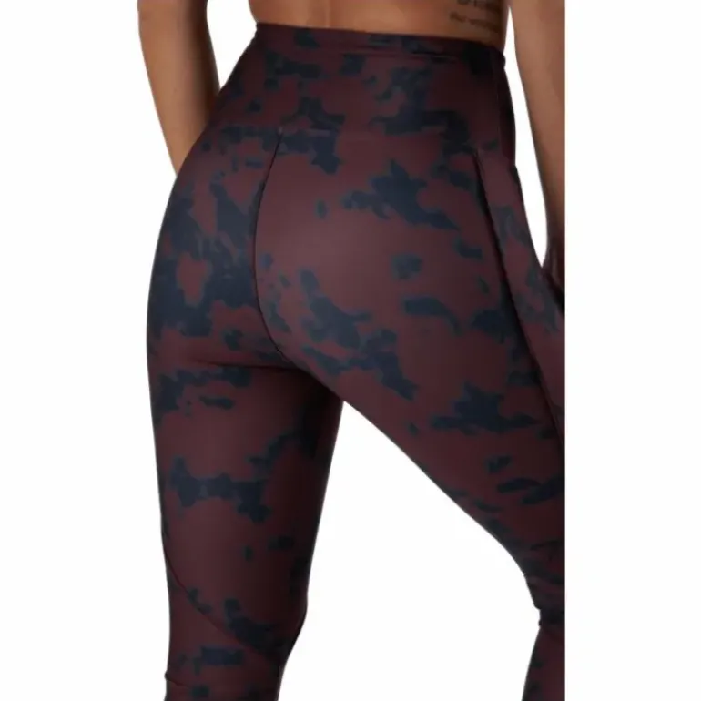 Printed Piping Tights Black Miniature Myth
