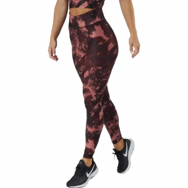 Printed Sport Tights Boost Red