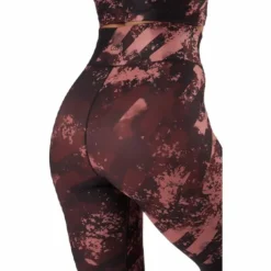 Printed Sport Tights Boost Red