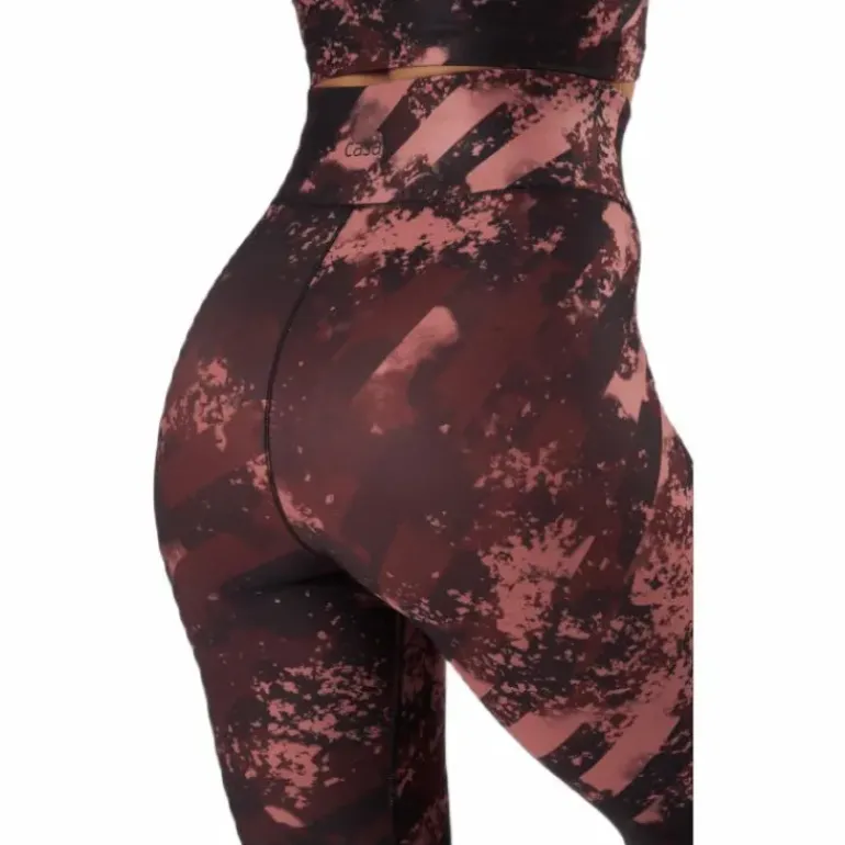 Printed Sport Tights Boost Red