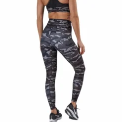 Printed Sport Tights Grey