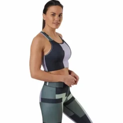 Printed Sport Top Green