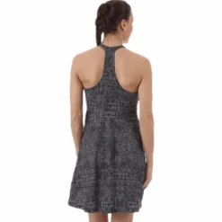 Pristine Dress Patterned/Black
