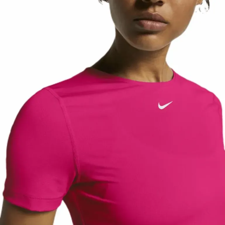 Pro Top SS All Over Mesh Pink/White