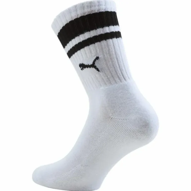 Puma Crew Heritage Stripe 2p U White