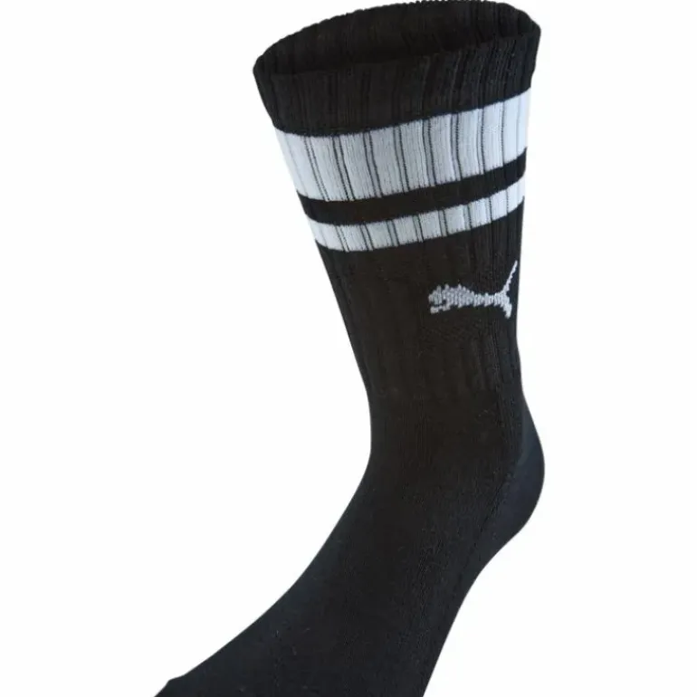 Puma Crew Heritage Stripe 2p U Black