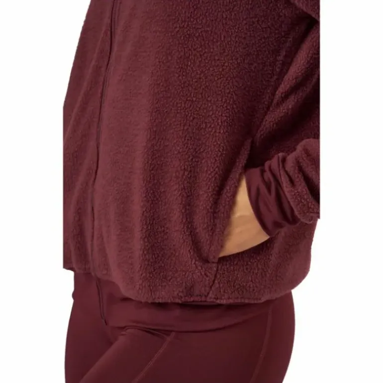 Puma Fit Sherpa Jacket Aubergine-puma Black