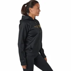 Puma Fit Tech Knit Po Hoodie Puma Black-metallic Gold