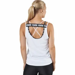 Puma Strong Triblend Tank Puma White