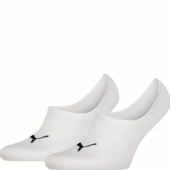 Puma Unisex Footie 2p High Cut White