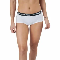 Puma Women Mini Short 2p Pack White / White