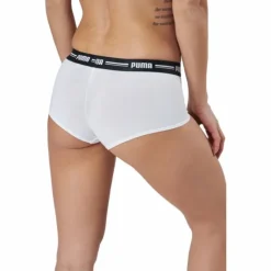 Puma Women Mini Short 2p Pack White / White
