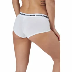 Puma Women Mini Short 2p Pack White / White