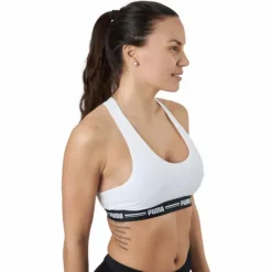 Puma Women Racer Back Top 1p H White