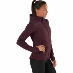 Radiant Hybrid Hoodie Purple
