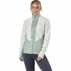 Ragnhild Full Zip Midlayer Nwhite