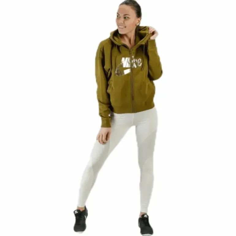 Rally Metallic FZ Hoodie Green