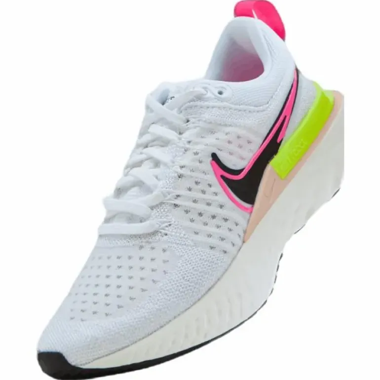 React Infinity Run Flyknit 2 W White/black-sail-pink Blast