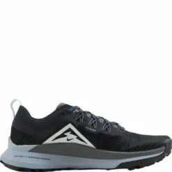 React Pegasus Trail 4 Women's Trail Running Shoes BLACK/AURA-DARK GREY-WOLF GREY