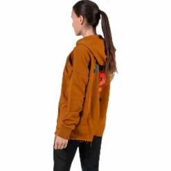 Rebel Slash Fleece Hoodie GRX Brown