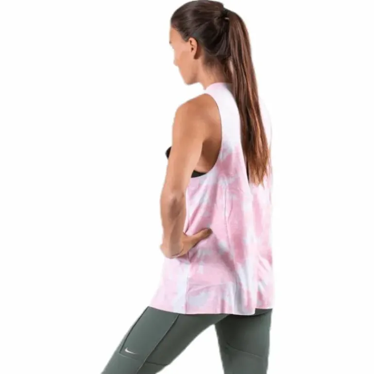 Rebel Sleeveless Top Pink/Patterned