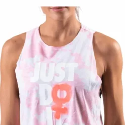 Rebel Sleeveless Top Pink/Patterned