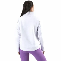 Recover Fleece Wrap Neck Purple