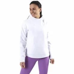 Recover Fleece Wrap Neck Purple
