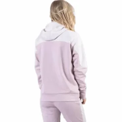 Recover Knit FZ Hoodie Pink