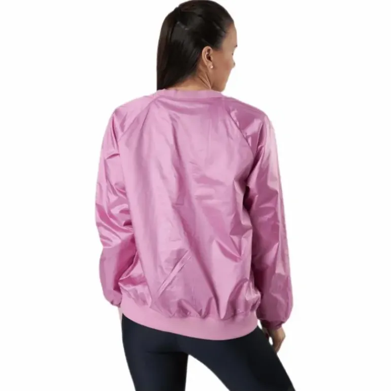 Recover Woven Shine Crew Pink