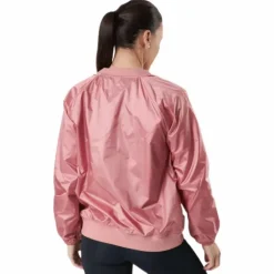 Recover Woven Shine Crew Pink