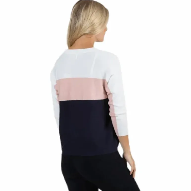 Regitze 3/4 Pullover Knt White