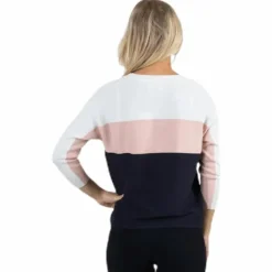 Regitze 3/4 Pullover Knt White