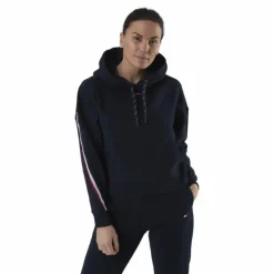 Relaxed Tape Hood Blue