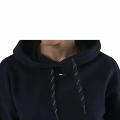 Relaxed Tape Hood Blue