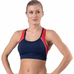 Retro Tokyo Bra Grey/Red