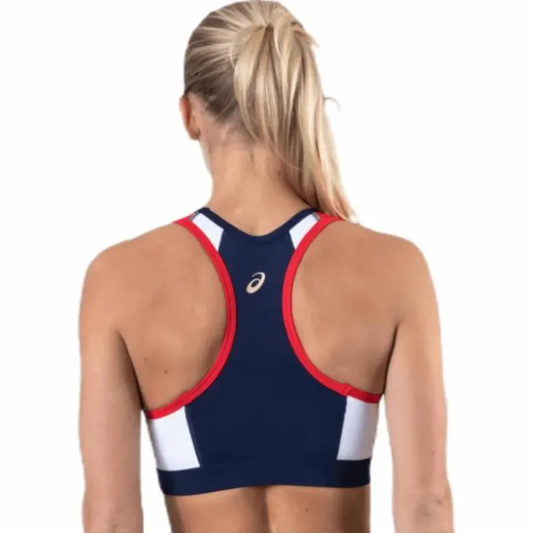 Retro Tokyo Bra Grey/Red