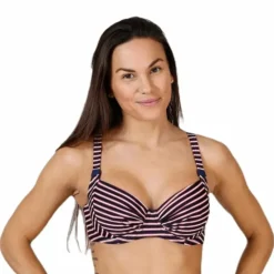 Retro, Unique Wire Bra Blue/Patterned