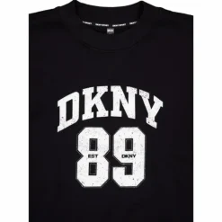 Rhstn Lg Crew Nk Po Black/eggnog