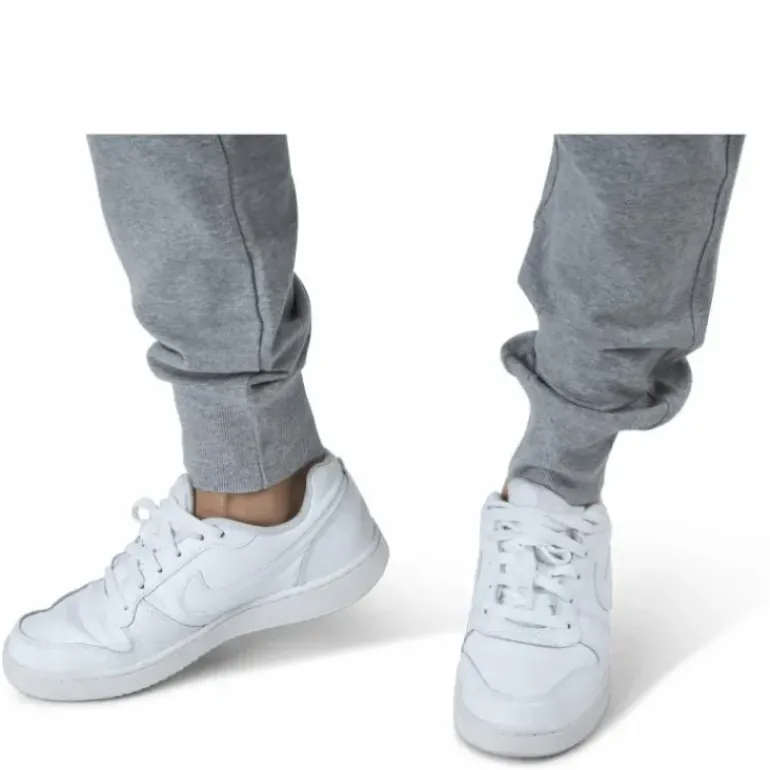 Rib Cuff Pants Grey