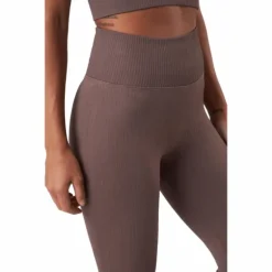 Rib Seamless Tights 2.0 Taupe