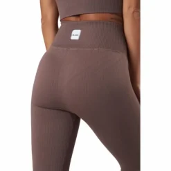 Rib Seamless Tights 2.0 Taupe