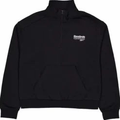 Rie 1/4 Zip Black