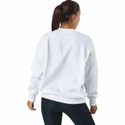 Rival Fleece Crest Grp Crew White