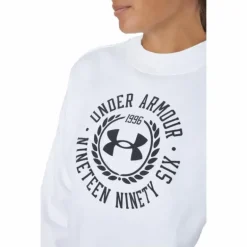 Rival Fleece Crest Grp Crew White