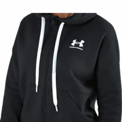 Rival Fleece Fz Hoodie Black