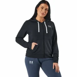 Rival Terry Fz Hoodie Black