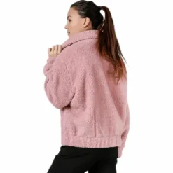 Rome Pile Jacket Pink