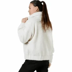 Rome Pile Jacket White